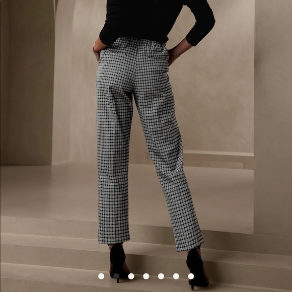 Banana Republic plaid pants, Petite size 2, Brand new - Picture 2 of 4